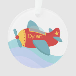 Avion de dessin animé coloré et mignon pour garçon