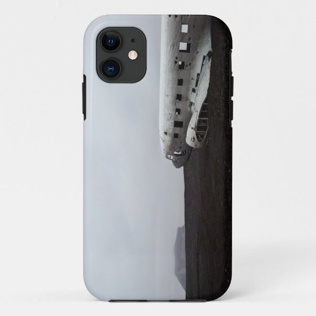 Avion écrasé dans le coque iphone de (Dos)