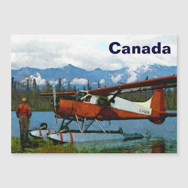 Avion flottant De Havilland Beaver - Canada (Devant)