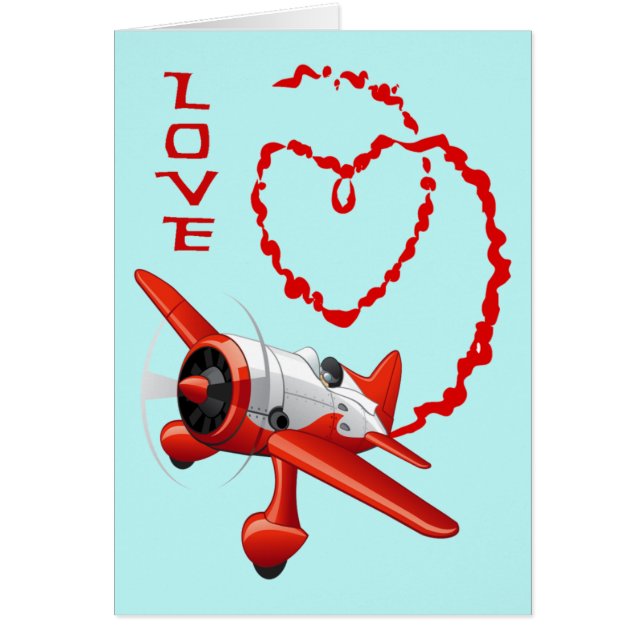 AVION SKYWRITER - AMOUR (Devant)