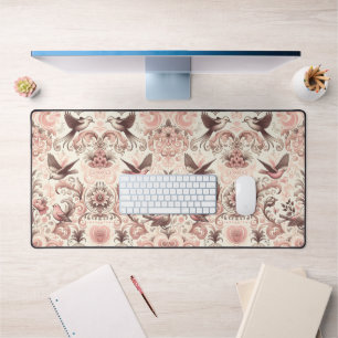 Avion victorien : Un Jardin rose pastel