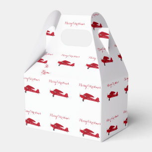 Avion Vintage du Pôle Nord des Ballotins de Noël