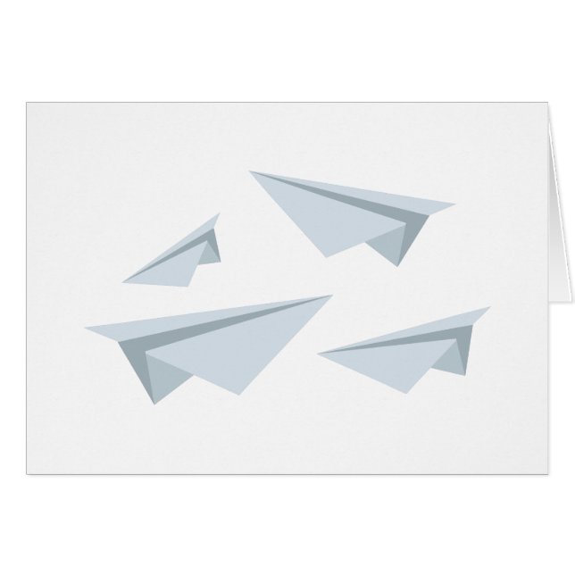 Avions papier (Devant horizontal)