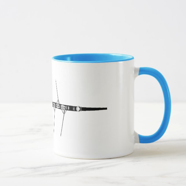 Aviron d'équipage - tasse de sonnerie (Droite)