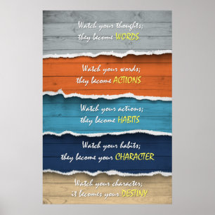 Avis À Tous Les Étudiants, Règles De Cours Affiche