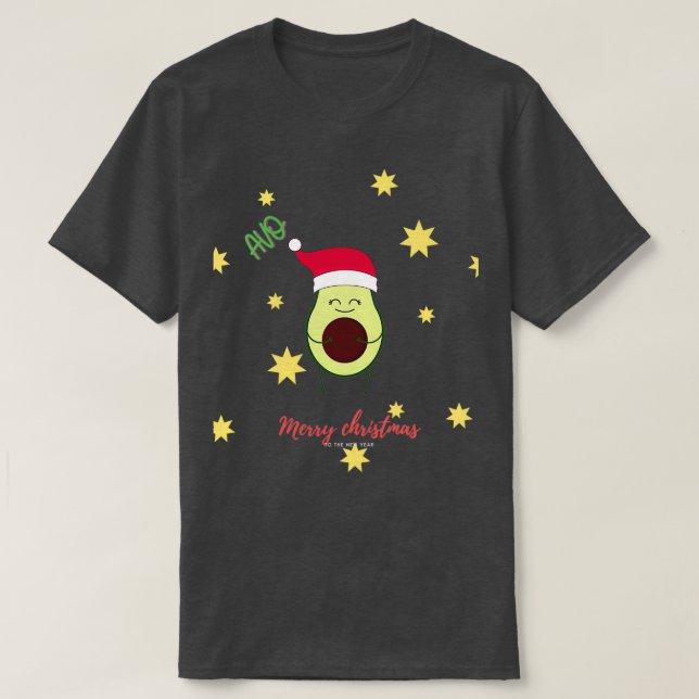 Avo Joyeux Noël Classique TShirt (Design devant)