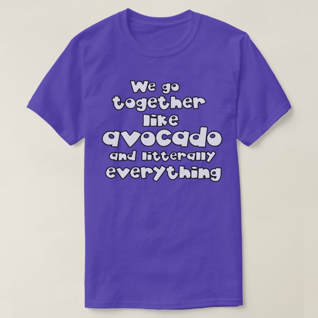 Avocado cite Classic TShirt (Design devant)