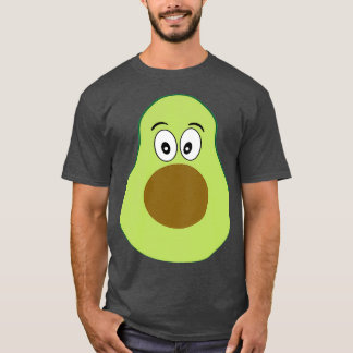Avocado Cute Food Face Classic TShirt