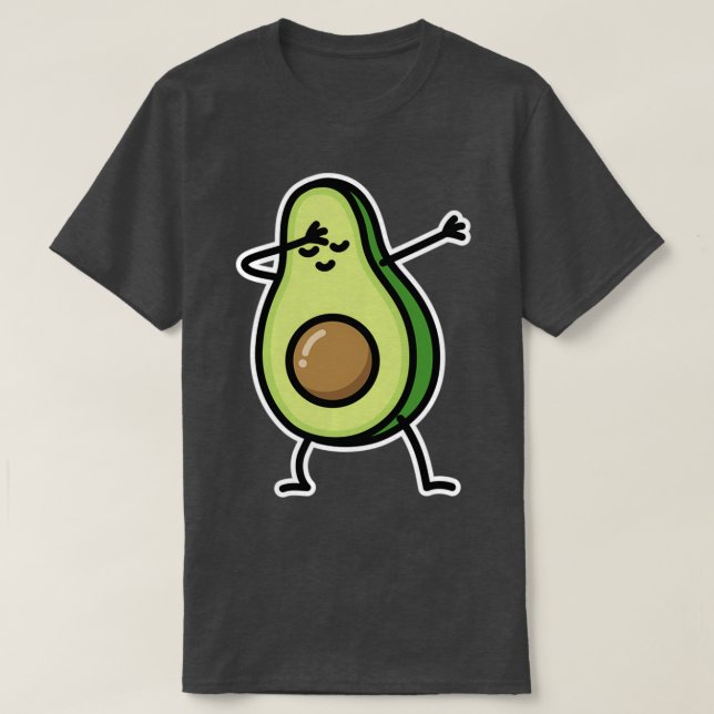 Avocado dab dabbing Classic TShirt (Design devant)