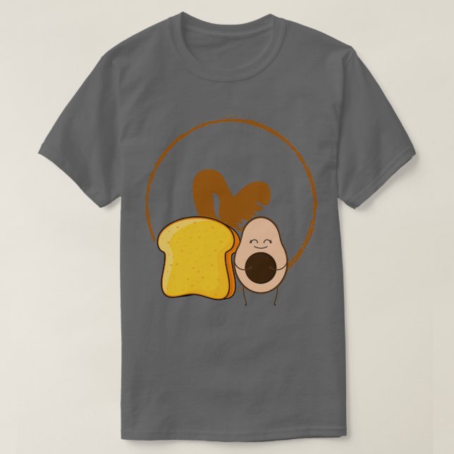 Avocado et Toast Classic TShirt (Design devant)