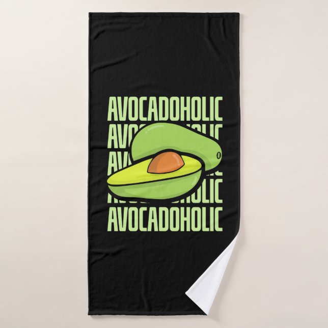 Avocado Fruit Food (Serviette de bain)