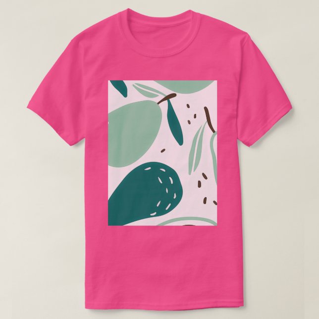 Avocado Fruits Design élégant classique TShirt (Design devant)