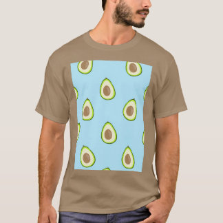 Avocado Fruits Juicy Fruit Contour Classic TShirt