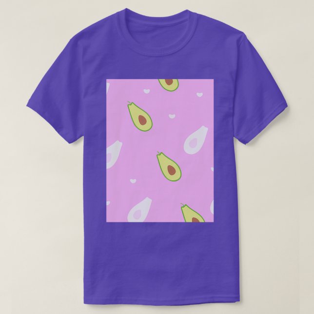 Avocado Fruits végétariens Classique TShirt (Design devant)