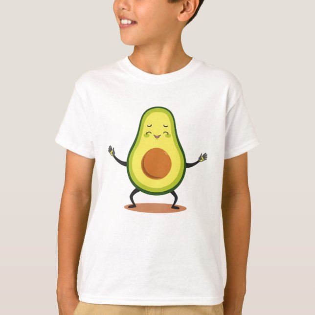 Avocado funny tshirt  (Devant)