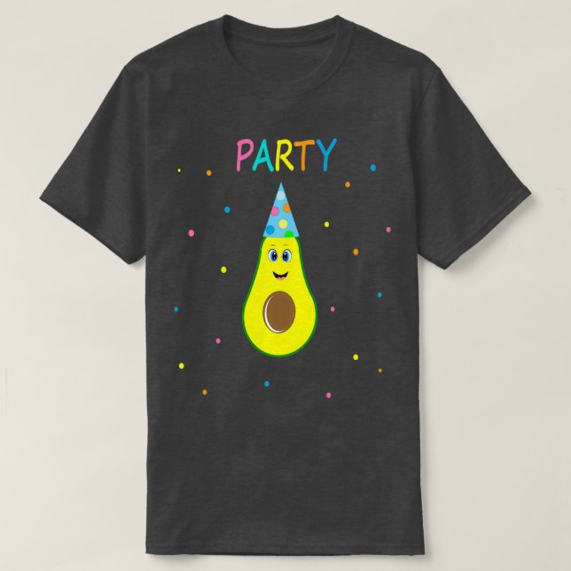 Avocado Party Classic TShirt (Design devant)
