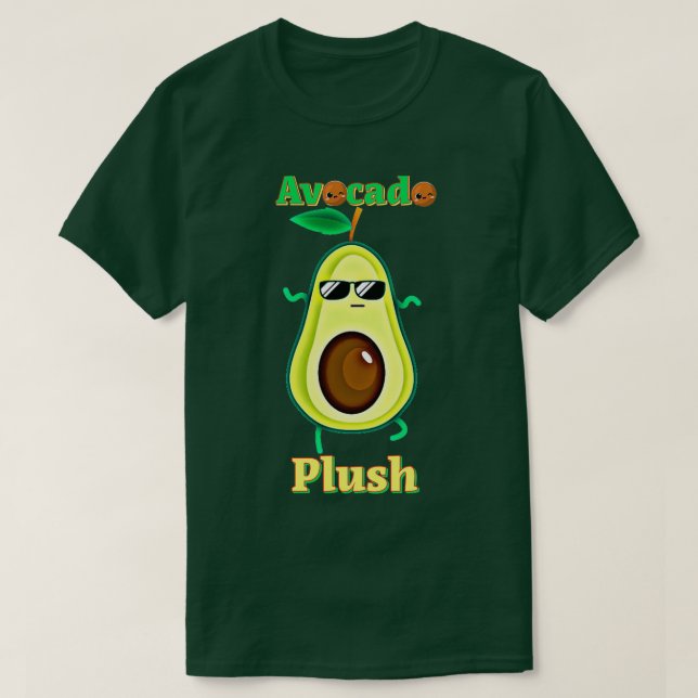 Avocado Plush Classic TShirt (Design devant)