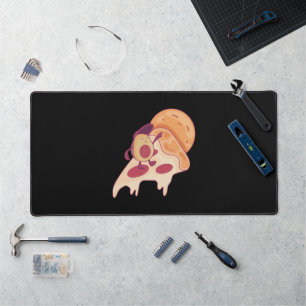 Avocado Surfing on a Slice of Pizza Summer Version