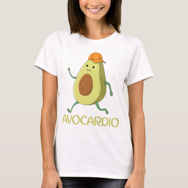 avocardio mignon design T-shirt (Devant)