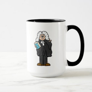 Avocat britannique avec Mug Mug