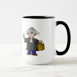 Avocat britannique ou Barrister Mug