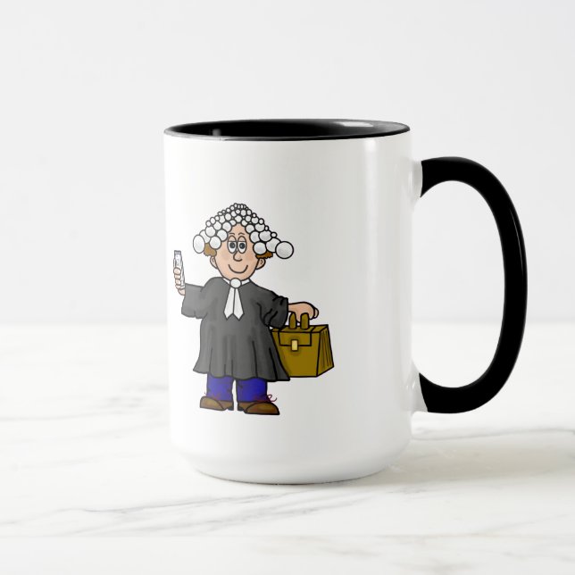 Avocat britannique ou Barrister Mug (Droite)