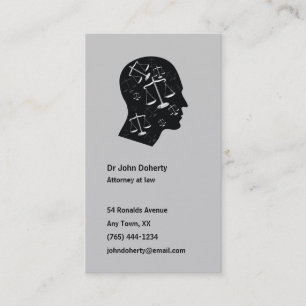 AVOCAT - carte de visite