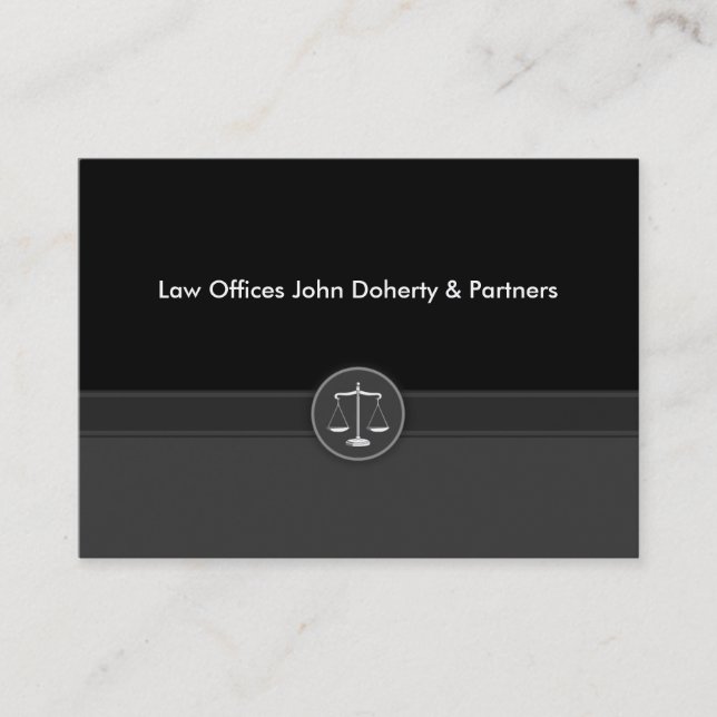 Avocat - carte de visite (Devant)