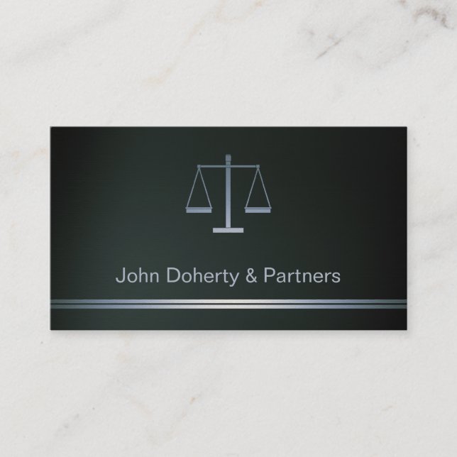 AVOCAT - carte de visite (Devant)