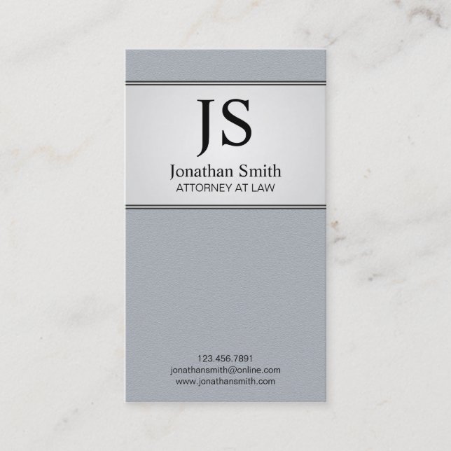 Avocat - cartes de visite (Devant)