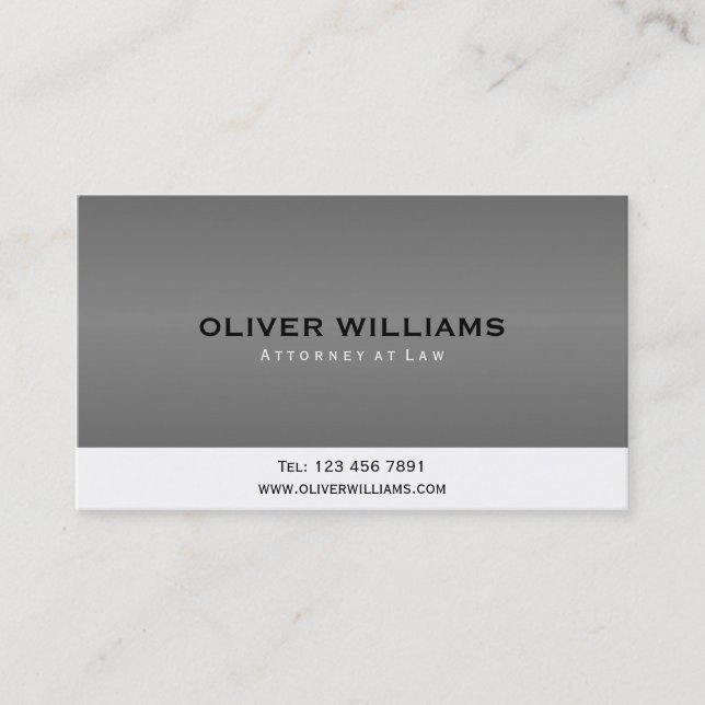 Avocat - cartes de visite (Devant)