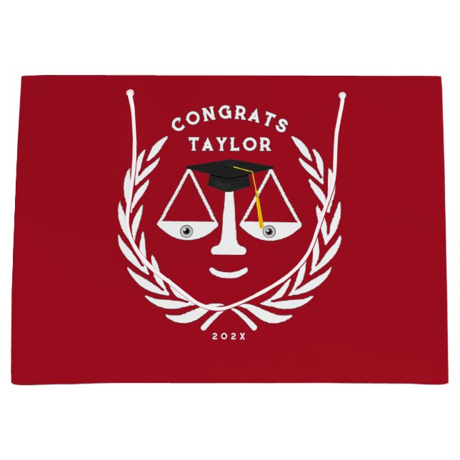 Avocat École de droit Grand sac cadeau (Devant)