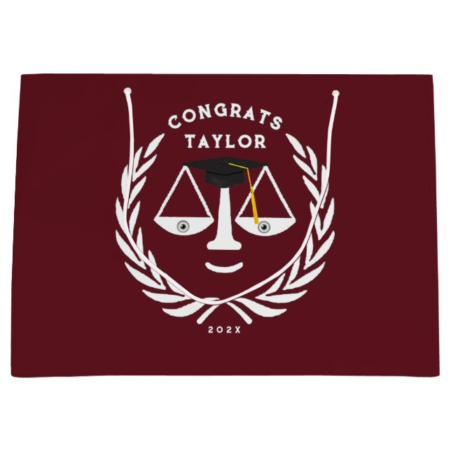 Avocat École de droit Grand sac cadeau (Devant)