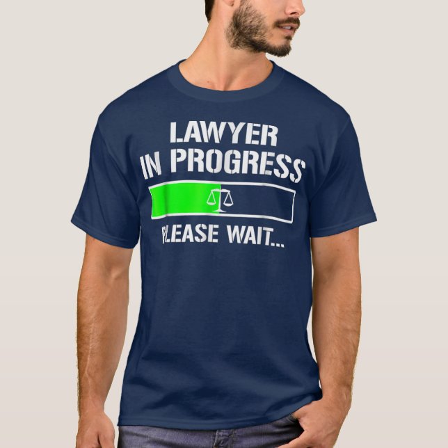 Avocat en cours T-shirt Funny Law School Tee (Devant)
