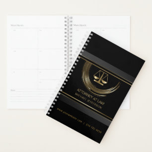 Avocat en droit - Noir et Or