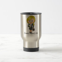 Avocat féminin personnalisé - blonde, tasse de