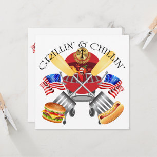 Avocat Grillin 'et Chillin' Invitation de droit