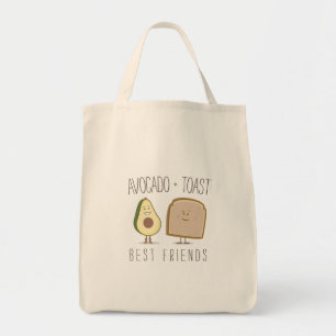 Avocat + Sac d'épicerie de meilleurs amis de pain