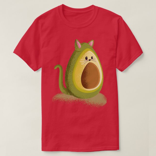 Avocato Cute Cat Funny Avocado Classic TShirt (Design devant)