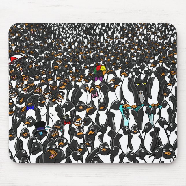 AVOINE et le TAPIS DE SOURIS des pingouins 2 (Devant)