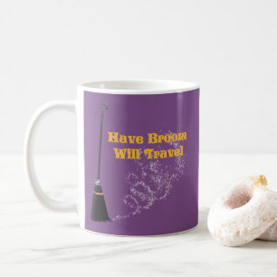 Avoir Broom Voyage Halloween Mug