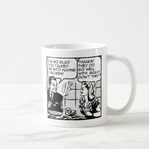 Avoir des Enfants Mug Humour Rétro Drôle