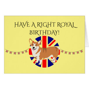 Avoir un bon anniversaire royal (modifiable) Royal