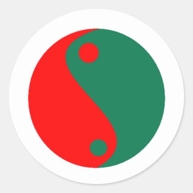 AVOIR UN NOËL ÉQUILIBRÉ - stickers de vacances (Devant)
