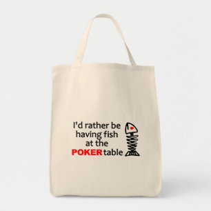 Avoir un sac de poisson