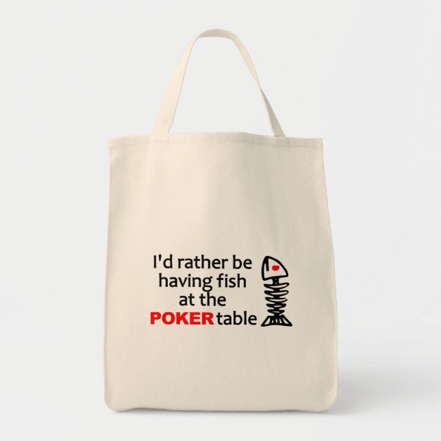 Avoir un sac de poisson (Devant)