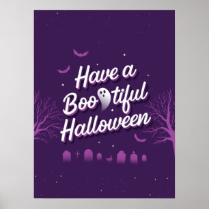 Avoir une belle affiche d'Halloween (18x24)