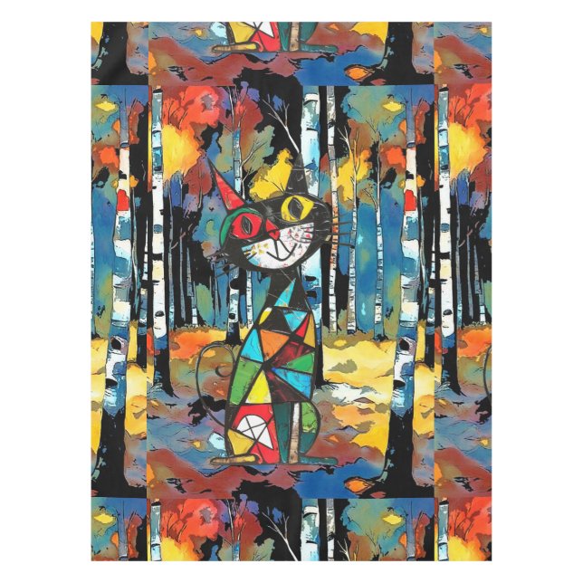 Avoir Une Nappe Abstraite Kinda Day (Devant)