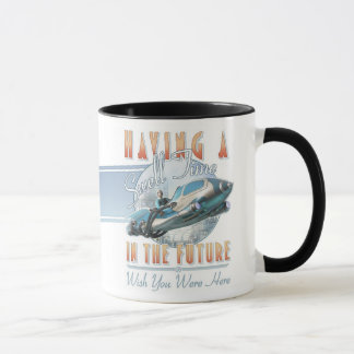 Avoir une tasse de temps de bosse à l'avenir