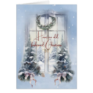 Avoir Une Vielle Fenêtre De Noël